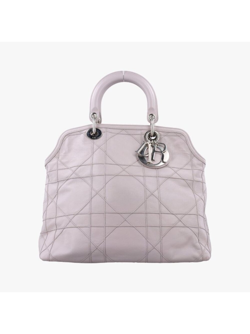 Dior Granville Purple Lambskin Handbag